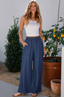 Wide Leg Pants with Pockets