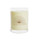 Gratitude Scented Candle - Full Glass, 11oz