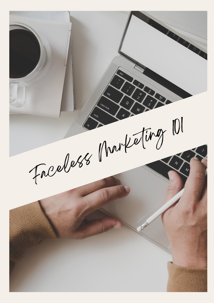 Faceless Marketing eBook